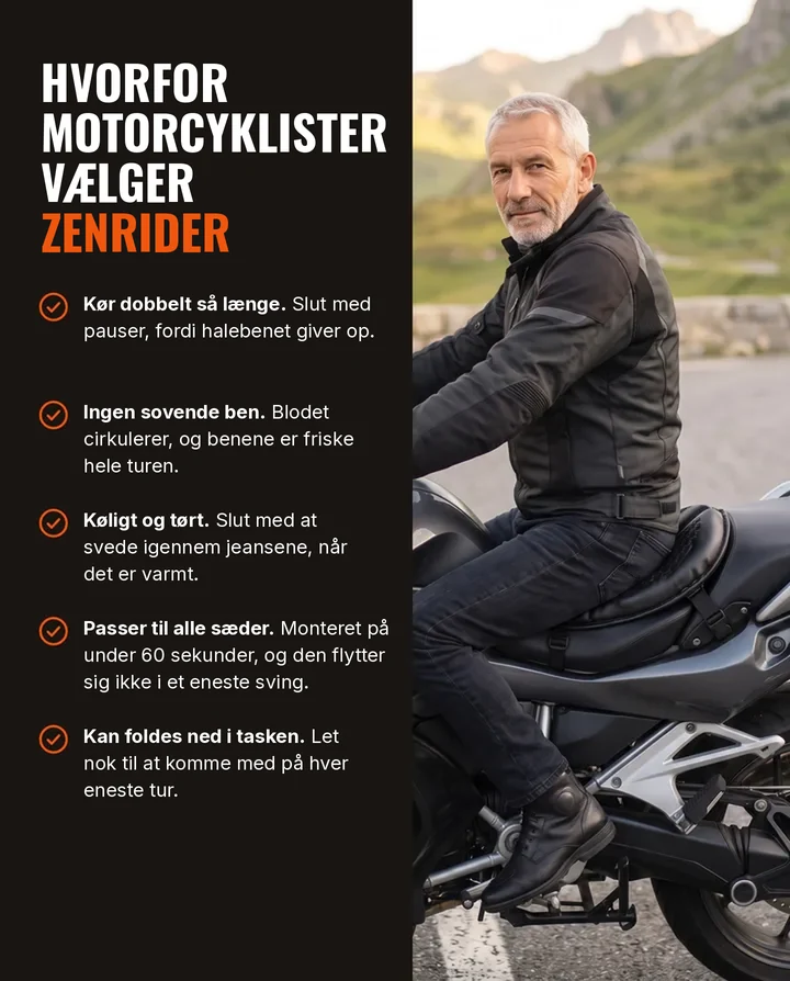 Hvorfor motorcyklister vælger ZenRider