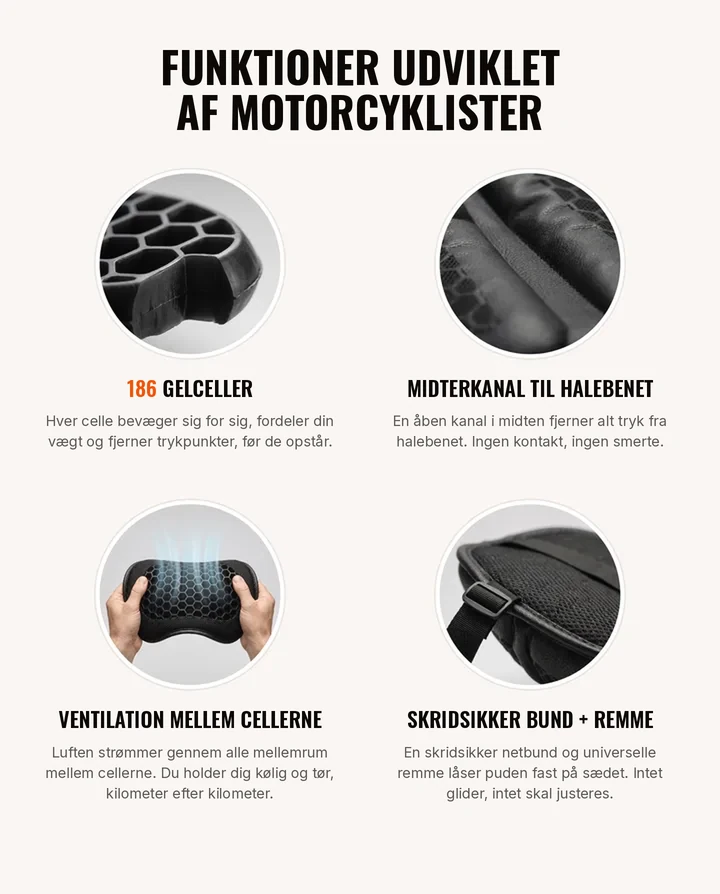 Funktioner udviklet af motorcyklister